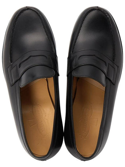 JM Westong Men s Loafer 11411011801T E BLACK Foot - J.M. WESTON - BALAAN 2