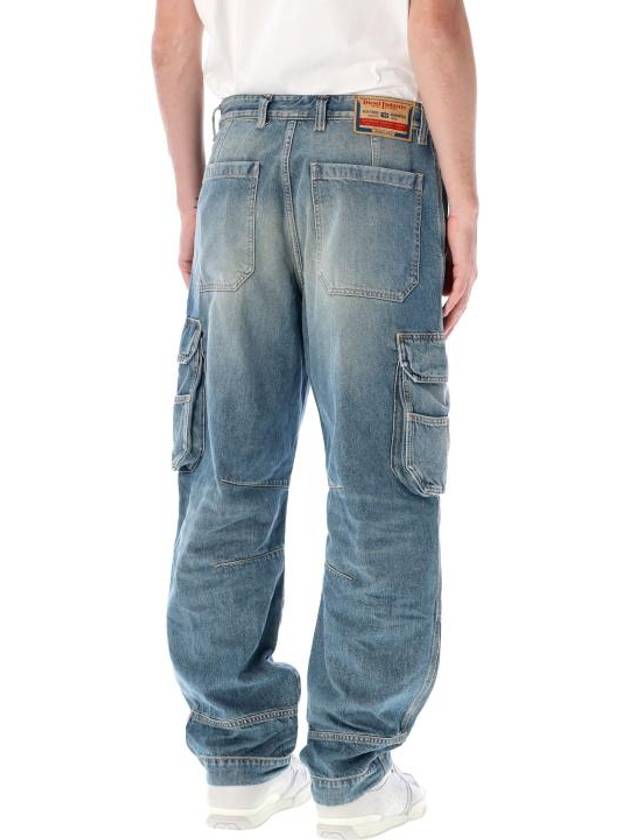 D Fish Straight Jeans Blue - DIESEL - BALAAN 3