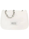 Glam Slam Flap Crossbody Bag White - MAISON MARGIELA - BALAAN 3