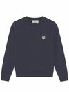 Fox Head Patch Adjusted Sweatshirt Navy - MAISON KITSUNE - BALAAN 2