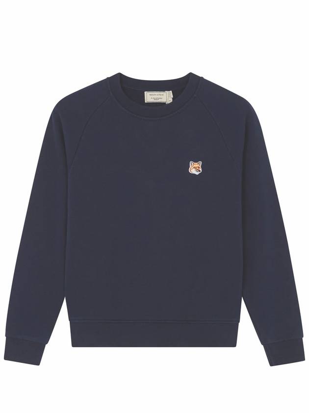 Fox Head Patch Adjusted Sweatshirt Navy - MAISON KITSUNE - BALAAN 2