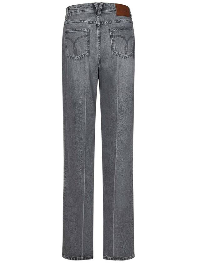 24FW Denim Straight Pants 1013687 1A11547 1D280 MID GRAY - VERSACE - BALAAN 3