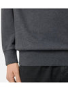 Wappen Patch Garment Dyed Sweatshirt Grey - STONE ISLAND - BALAAN 5