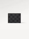 Damier Graphite Envelope Business Card Wallet Black - LOUIS VUITTON - BALAAN 2