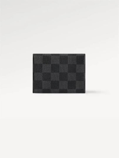 Damier Envelope Business Card Wallet Graphite - LOUIS VUITTON - BALAAN 2