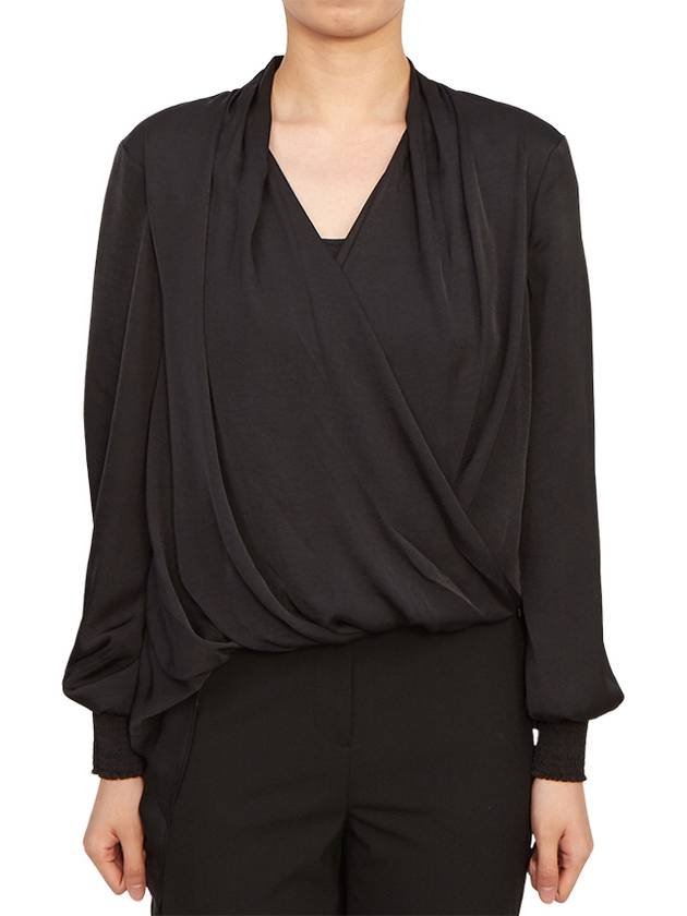 Avi Women Blouse WM074Z BLACK - ALLSAINTS - BALAAN 1