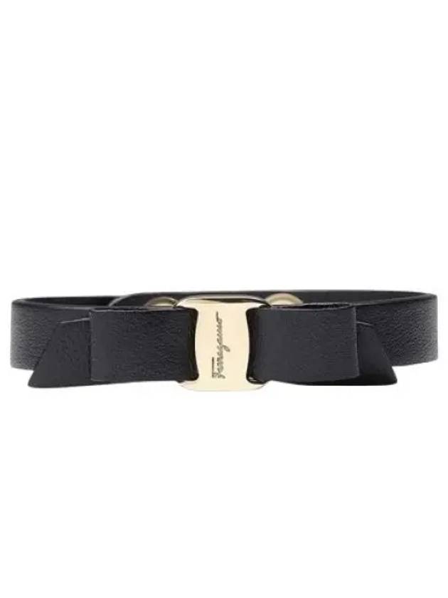 Vara Bow Bracelet Black - SALVATORE FERRAGAMO - BALAAN 2