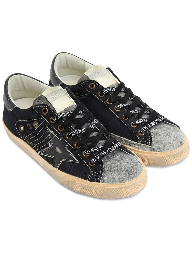 Superstar Low Top Sneakers Black - GOLDEN GOOSE - BALAAN 4