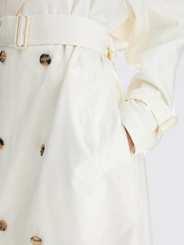 doublebreasted belted trench coat - BURBERRY - BALAAN 4