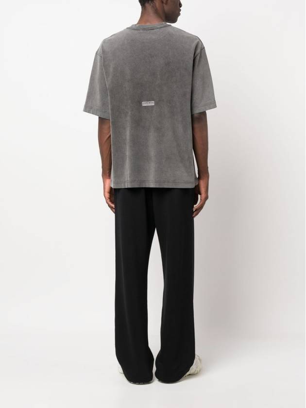 Back Logo Patch Crew Neck Short Sleeve T-Shirt Faded Black - ACNE STUDIOS - BALAAN 3