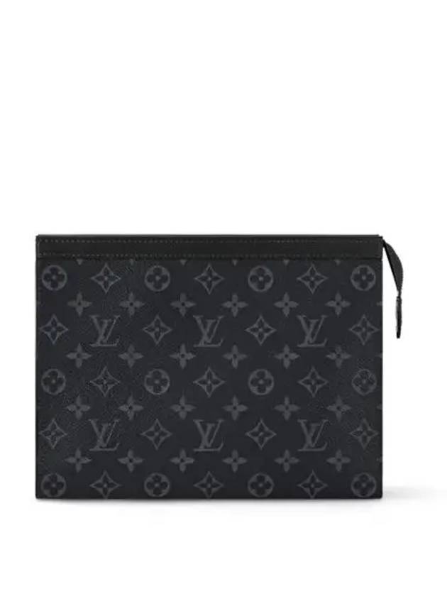 Pochette Voyage Monogram Eclipse Pouch Bag Black - LOUIS VUITTON - BALAAN 2