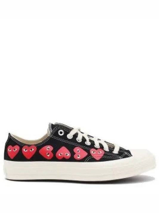 Heart Logo Chuck Taylor All Star Low Top Sneakers Black - COMME DES GARCONS PLAY - BALAAN 2