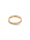 Coco Crush Ring18K Beige Gold and Diamonds J11786 - CHANEL - BALAAN 5