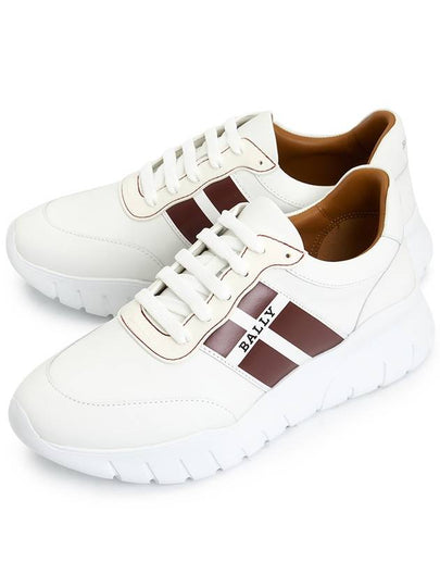 Men's Bronnye Low Top Sneakers White - BALLY - BALAAN 2