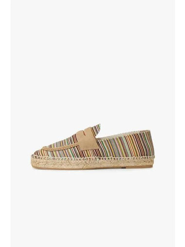 Women s ALVARA Striped Loafer Camel - PAUL SMITH - BALAAN 1