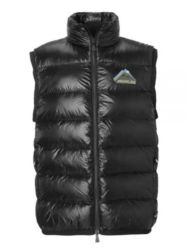 Jersey Down Vest Black - MONCLER - BALAAN 2