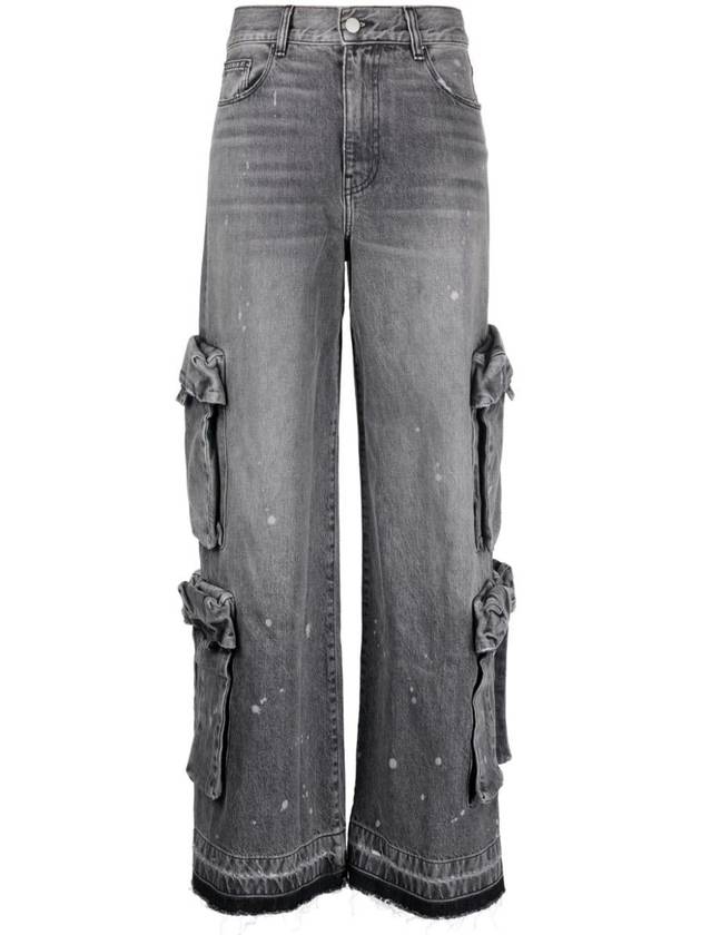 Denim Straight Pants PF23WDF034IRD903 STONE GRAY 12 OZ ITALIAN RIGID - AMIRI - BALAAN 2