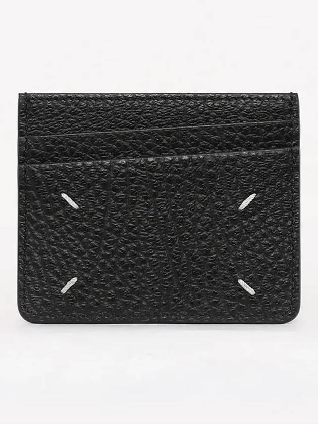 Four Stitch Card Wallet Black - MAISON MARGIELA - BALAAN 4