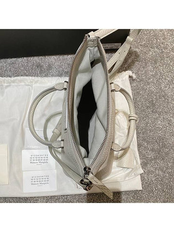 5AC Logo Patch Mini Tote Bag Greige - MAISON MARGIELA - BALAAN 7