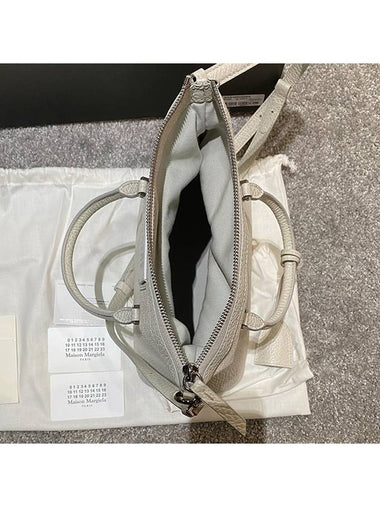 5AC Logo Patch Mini Tote Bag Greige - MAISON MARGIELA - BALAAN 7