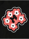 Signature Flower Short Sleeves T-Shirt Black - METAPHER - BALAAN 6