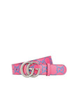 GG Marmont Leather Belt Pink - GUCCI - BALAAN 1