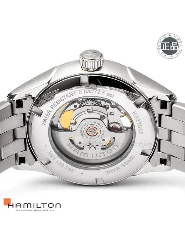 Jazzmaster Open Heart 42mm Metal Watch Blue - HAMILTON - BALAAN 4