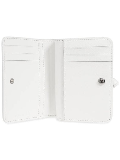 Marc Jacobs Leather Wallet ‘Snapshot’, Women's, White - MARC JACOBS - BALAAN 2