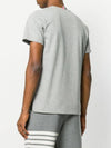 Men's Side Slit Relaxed Short Sleeve T-Shirt Light Grey - THOM BROWNE - BALAAN 4