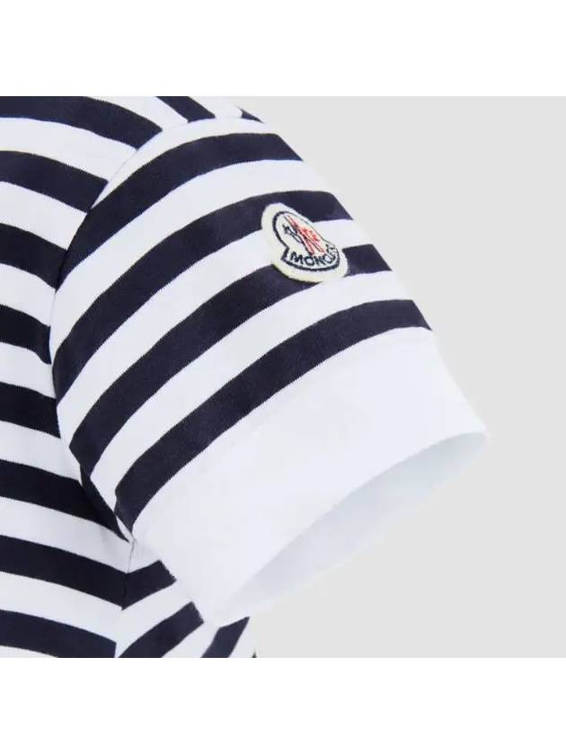 Moncler Kids Striped T Shirt 8C0000989AGB F07 - BOBO CHOSES - BALAAN 2