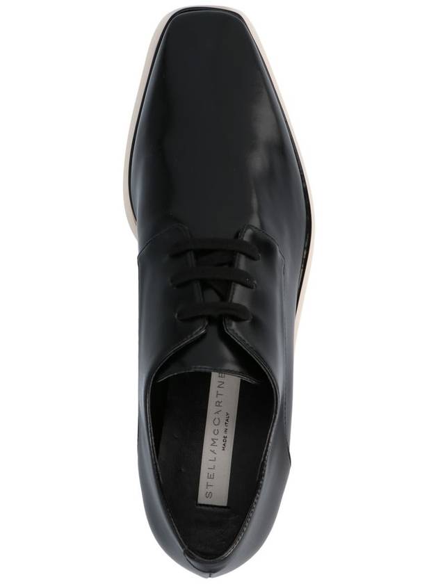 Wooden Platform Oxford Black - STELLA MCCARTNEY - BALAAN 4