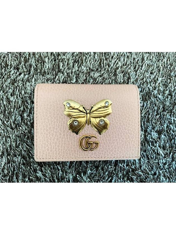 Butterfly women s card wallet 499361 - GUCCI - BALAAN 1