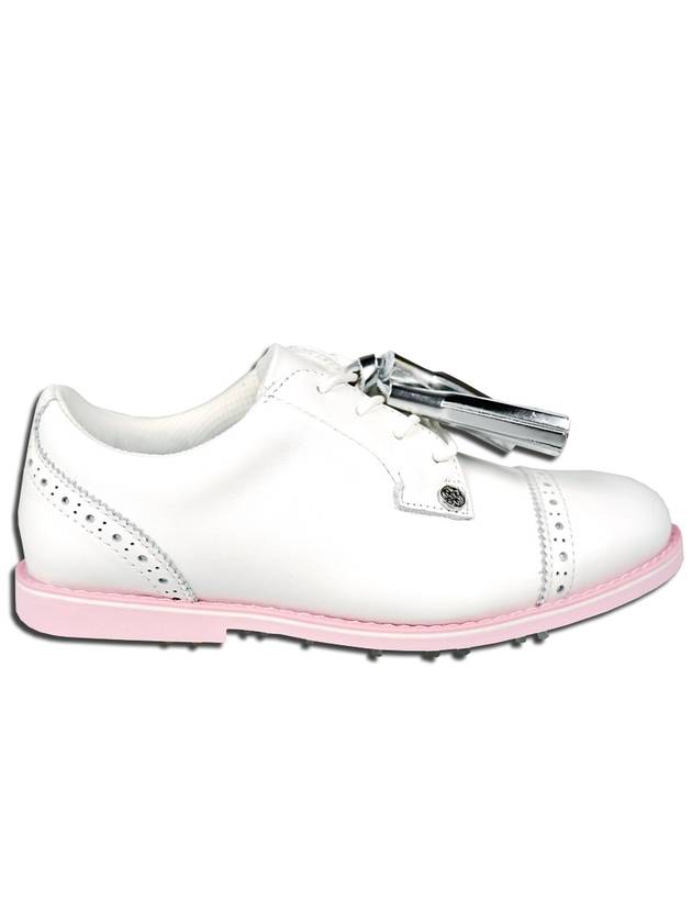 Women's Cap Toe Gallivanter Spikeless Snow Blush - G/FORE - BALAAN 2