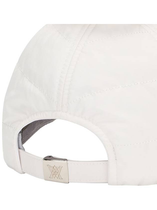 Official W EARMUFF BALLCAP WH - ANEWGOLF - BALAAN 9