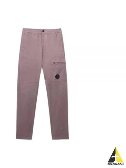 Corduroy Lens Cargo Straight Pants Purple - CP COMPANY - BALAAN 2