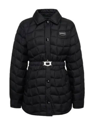 Vietta black women s outerwear - DUVETICA - BALAAN 1