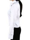 Neck lightning printing white shirt women PBCM1103S - NEIL BARRETT - BALAAN 4