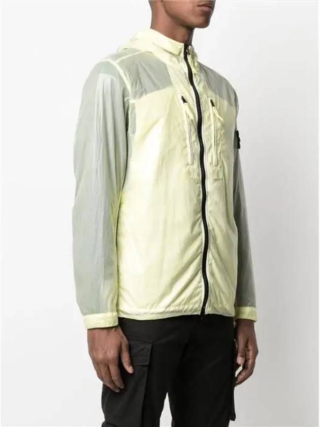 Men's Wappen Patch Lucido TC Windbreaker Lemon - STONE ISLAND - BALAAN 6