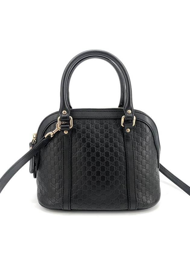 Microshima Mini Dome Tote Bag and Cross 449654 - GUCCI - BALAAN 4