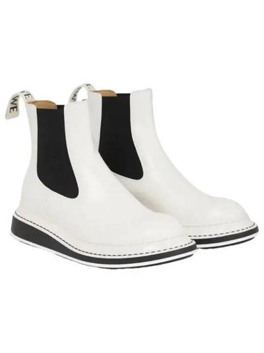 L815S05X12 Men s Chelsea Boots White 1258812 - LOEWE - BALAAN 1