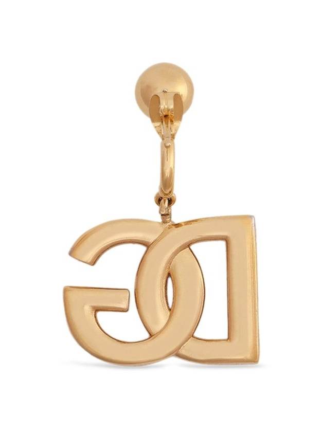 DG logo drop earrings gold - DOLCE&GABBANA - BALAAN 4