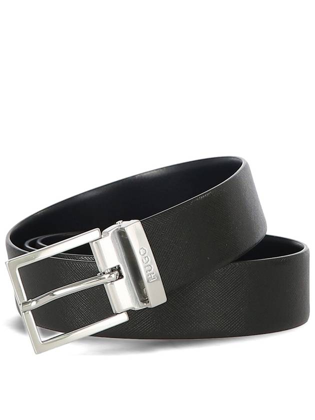 Giupi logo double sided 50512765 004 leather belt - HUGO BOSS - BALAAN 1