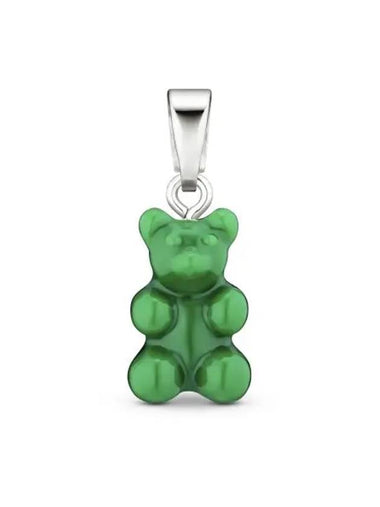 Nostalgia Bear Pendant Classic Vegan Silver Women s Charm - CRYSTAL HAZE - BALAAN 1