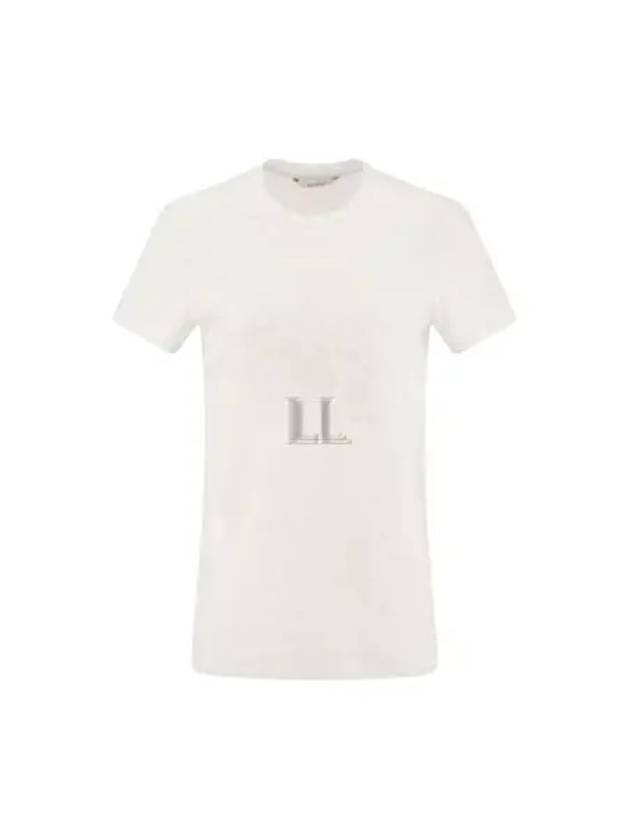 Taverna Short Sleeve T-Shirt White - MAX MARA - BALAAN 2