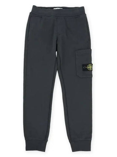 Stone Kids Waffen Patch Training Pants Dark Gray 781661540 V0065 10 12A - STONE ISLAND - BALAAN 1