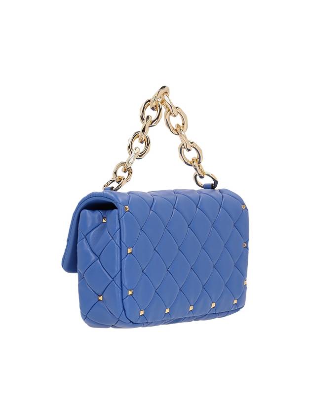 ROCKSTUD SPIKE BAG IN PATCHWORK NAPPA - VALENTINO - BALAAN 2