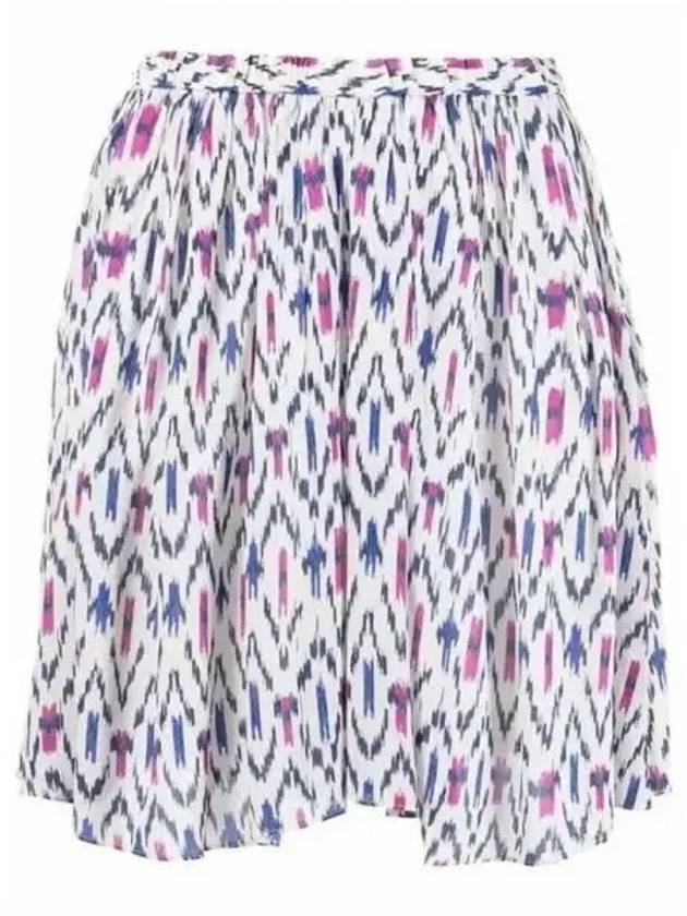 ASSIA JU1393 22P029E 23EC Silk Flare Skirt - ISABEL MARANT - BALAAN 1