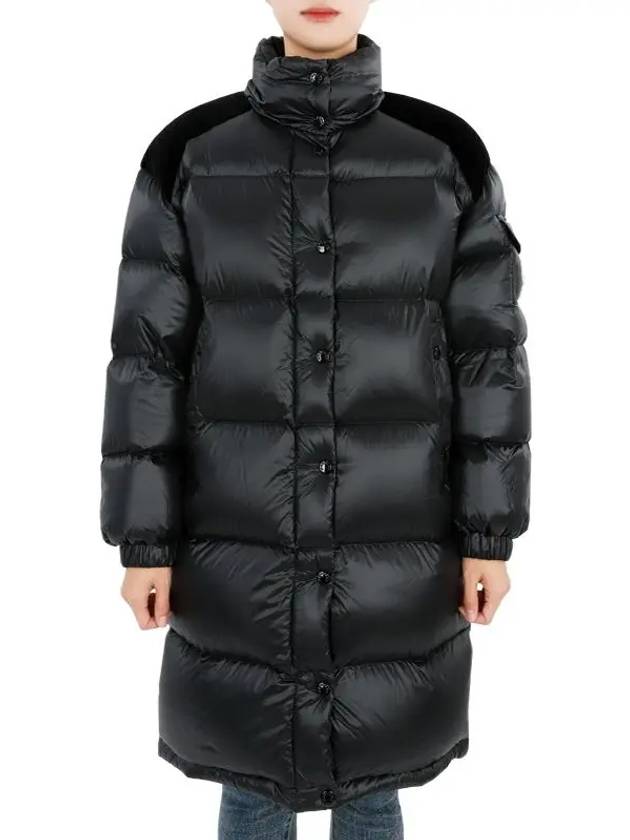 Nyongon Long Down Jacket Black 23FW - MONCLER - BALAAN 2