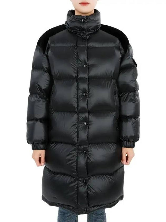 Nyongon Long Down Jacket Black 23FW - MONCLER - BALAAN 2