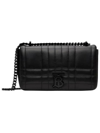 Women's Lola Quilted Small Leather Shoulder Bag Black - BURBERRY - BALAAN 2